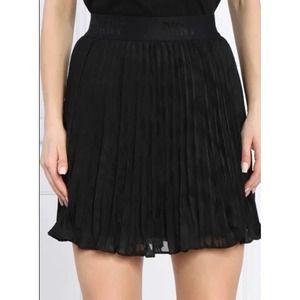 NWOT‎ DKNY Jacquard Pleated Mini Skirt Size Large